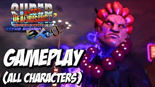 SUPER DEAD RISING 3 ARCADE REMIX - GAMEPLAY (All Characters / Costumes) [HD] 1080p Xbox One (XB1)