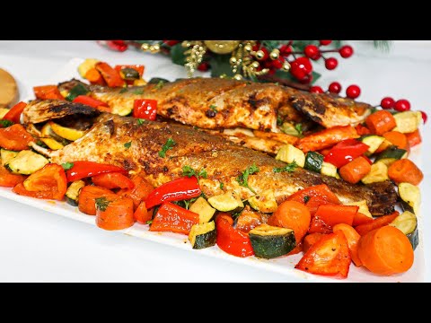 Quick and Tasty Oven Baked Whole Fish Recipe.