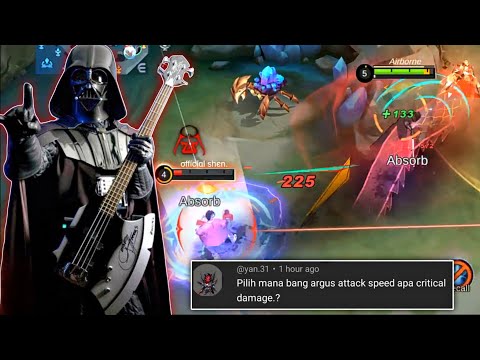 ARGUS DAMAGE HACK BUILD AND EMBLEM IS BACK! NOW THEY CALL ME A CHEATER!!!