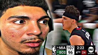 Jaylen Brown Fan Reacts To Boston Celtics Vs Miami Heat Game 2 Full Highlights | 2024 ECR1