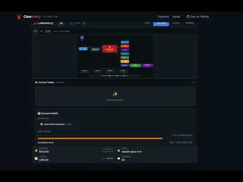 ClawMetry for OpenClaw
