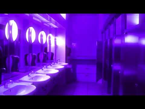 You're in a bathroom at a kpop party