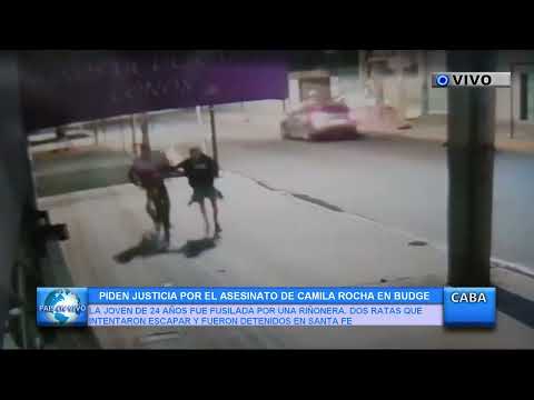 PIDEN JUSTICIA POR EL ASESINATO DE CAMILA ROCHA EN BUDGE