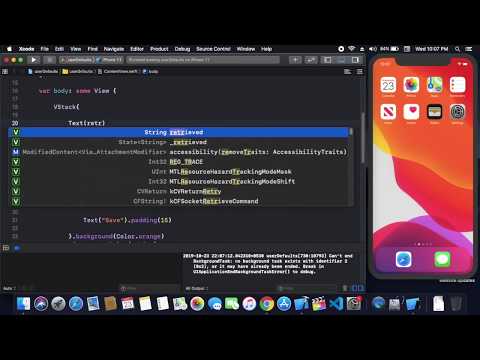 User Defaults In SwiftUI - How To Store Data Using User Defaults With SwiftUI