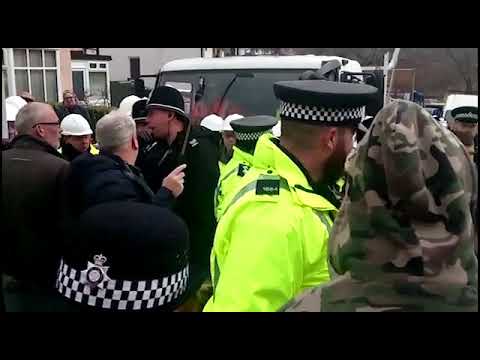 Sheffield tree protest video montage. 8th March 2018