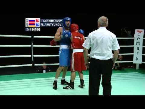 Leichtschwer (81 kg) Idris Shakhmanov (RUS) – Nikol Arutyunov (ARM)