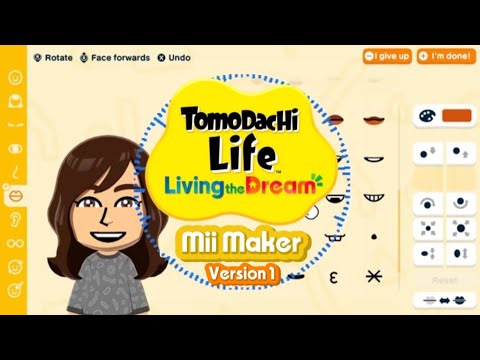 Mii Maker - Tomodachi Life Living The Dream