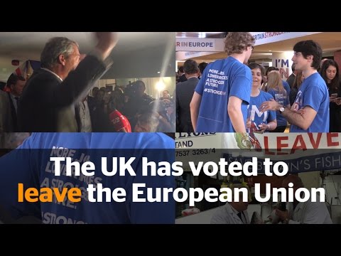 UK votes to leave the EU but London votes Remain