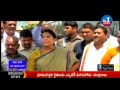 Renuka Chowdary S Dharna At Khammam No 1 News