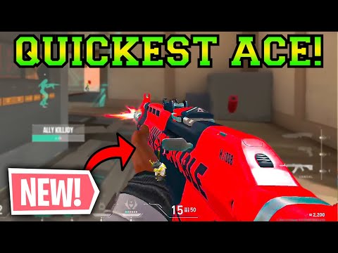 FASTEST ACE EVER?! - Valorant