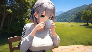 【Veo 3 AI動画】シネマティックな世界×白銀ノエル 初夏の緑豊かな牧場 | ホロライブ / AIアニメーションコレクション