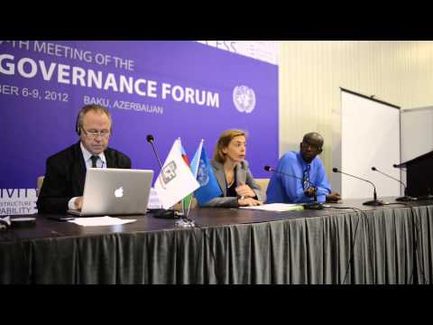 IGF 2012 - Internet Society's IGF Engagement