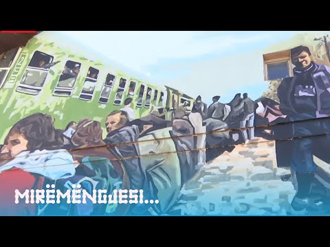 Murali më i ri me pamje nga lufta në Ferizaj