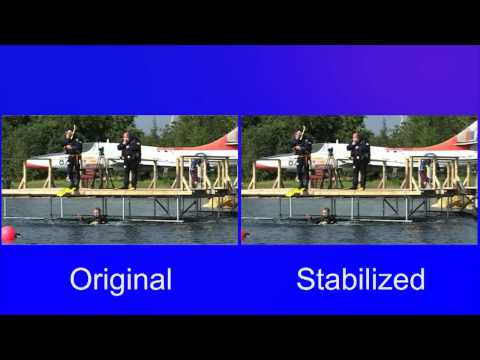 Adobe After Effects CS5.5 Warp Stabilizer Demonstration