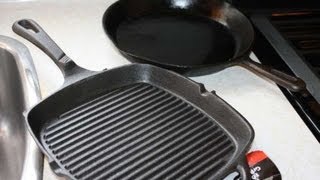 How To Season A Cast Iron Grill Pan Before Use.