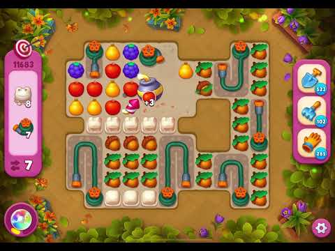 GardenScapes Challenge Level 11683 no boosters