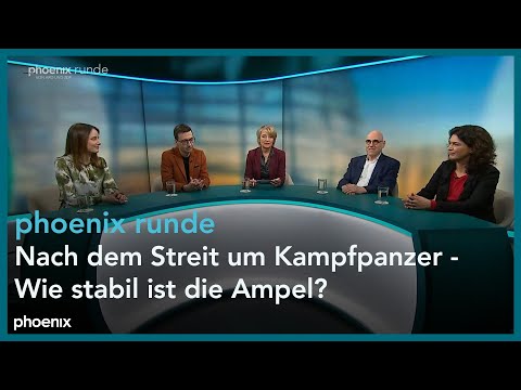 phoenix runde: Nach dem Streit um Kampfpanzer - Wie stabil ist die Ampel?