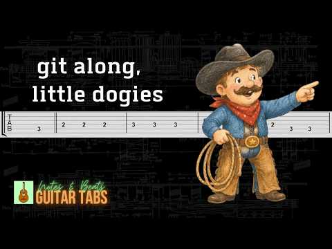 Git Along Dogies - Cowboy