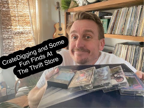Crate Digging & Fun Finds - Vinyl Records-Cassette Tapes - Thrift Store