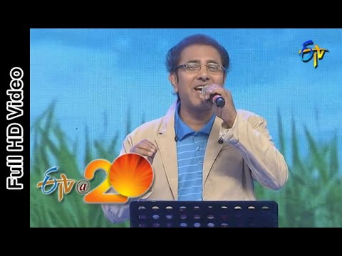 Vandemataram Srinivas Performance - O Ramulamma Song in Vijayanagaram ETV @ 20 Celebrations