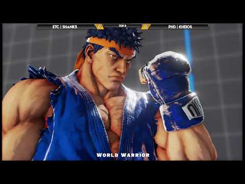 SFVCE / ETC Shanks (Ryu) Vs PHD Kheios (Ed) Top 8 World Warrior 2021 - Online Edition.
