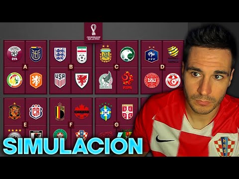 MI PREDICCIÓN DEL MUNDIAL QATAR 2022 (Fase de grupos, eliminatorias y campeón)