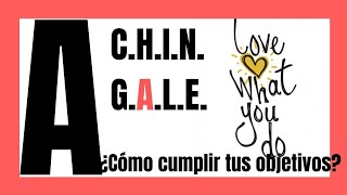 El acronimo que te ayudara a alcanzar tus objetivos letra A