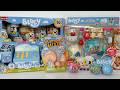 ASMR BLUEY And BINGO Collector S Toys Mini Figures Surprise Haul Oddly Satisfying Toy Unboxing