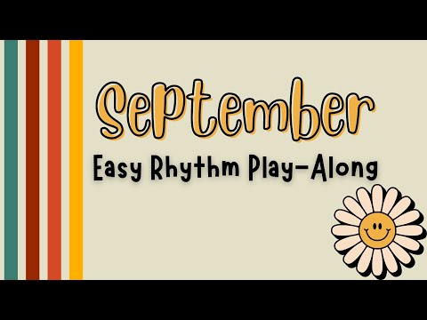 September- Easy Rhythm Play Along - Earth Wind & Fire