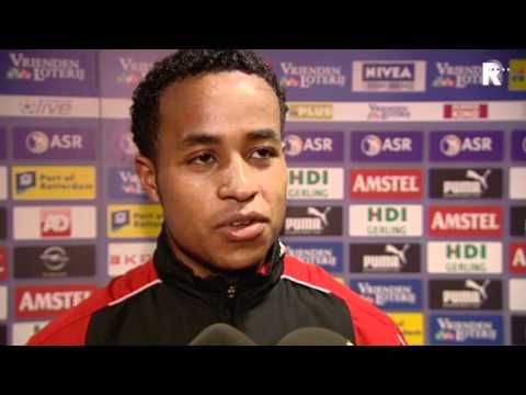 Excelsior-speler Roland Alberg praat na over het duel