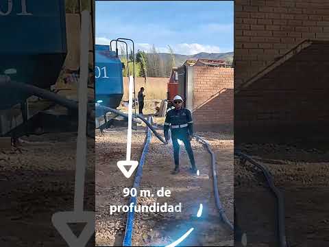 Entubado de pozo en Sipe Sipe #cochabamba