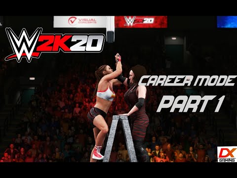 wwe2k20 ||career mode|| GAMEPLAY|| PART 1|| No Commentary