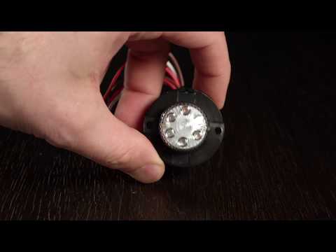 LED Mini-X Extreme Strobe Lights with 17 Flash Patterns.