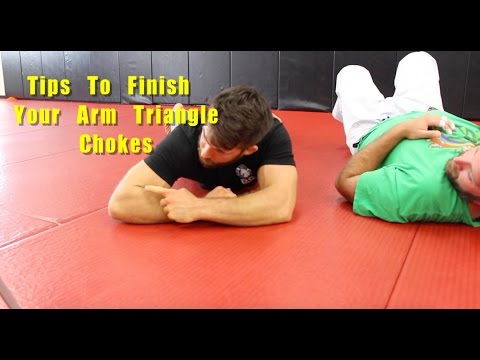 "Chin In The Eye" Finish For Arm Triangle Choke (And Other Arm Triangle Tips)