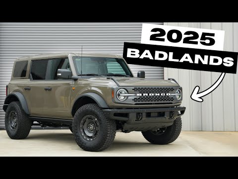 *New* 2025 Bronco Badlands Sasquatch - THIS is what I'd get!