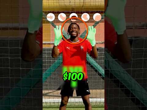 Este CHICO le OFRECIÓ $100 si lograba ATAJAR con cualquier PARTE del CUERPO 😳😱