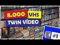 8 000 FITAS VHS NA TWIN VÍDEO PARTE 1