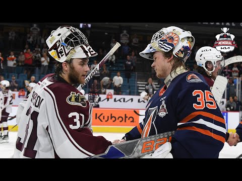 June 1/23 Memorial Cup Highlights - Peterborough (5) Kamloops (4) OT