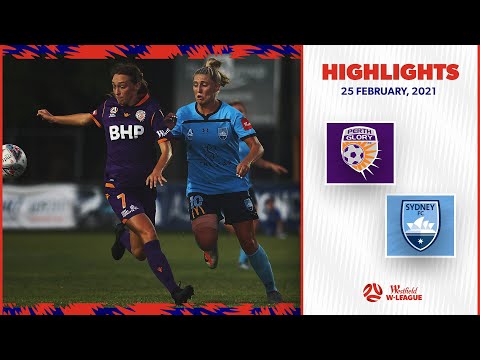 HIGHLIGHTS: Perth Glory v Sydney FC | February 25 | Westfield W-League 2020/21 Season