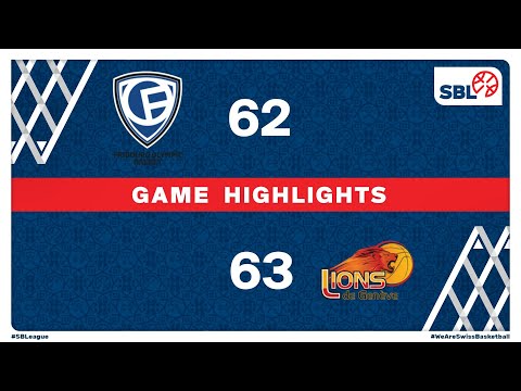 Fribourg Olympic vs. Lions de Genève - Game Highlights