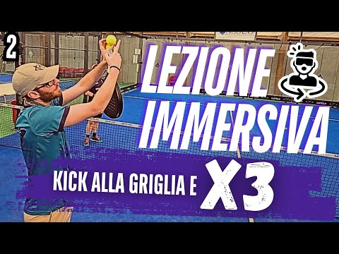 SMASH alla griglia e X3 ! Lezione immersiva con il Coach Riccardo Chiaradia