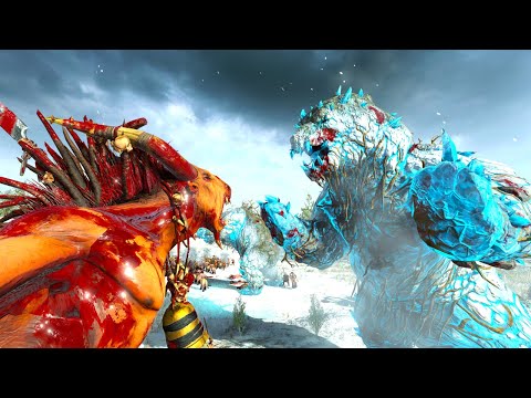 Total War WARHAMMER 3－Beastmen VS Kislev | FIRESupport | Defence and Fight Back | 4K