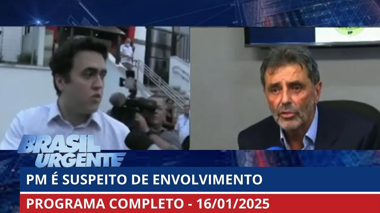 [AO VIVO ] BRASIL URGENTE | 16/01/2025