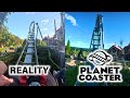 Baron 1898 At Efteling Planet Coaster Versus Reality