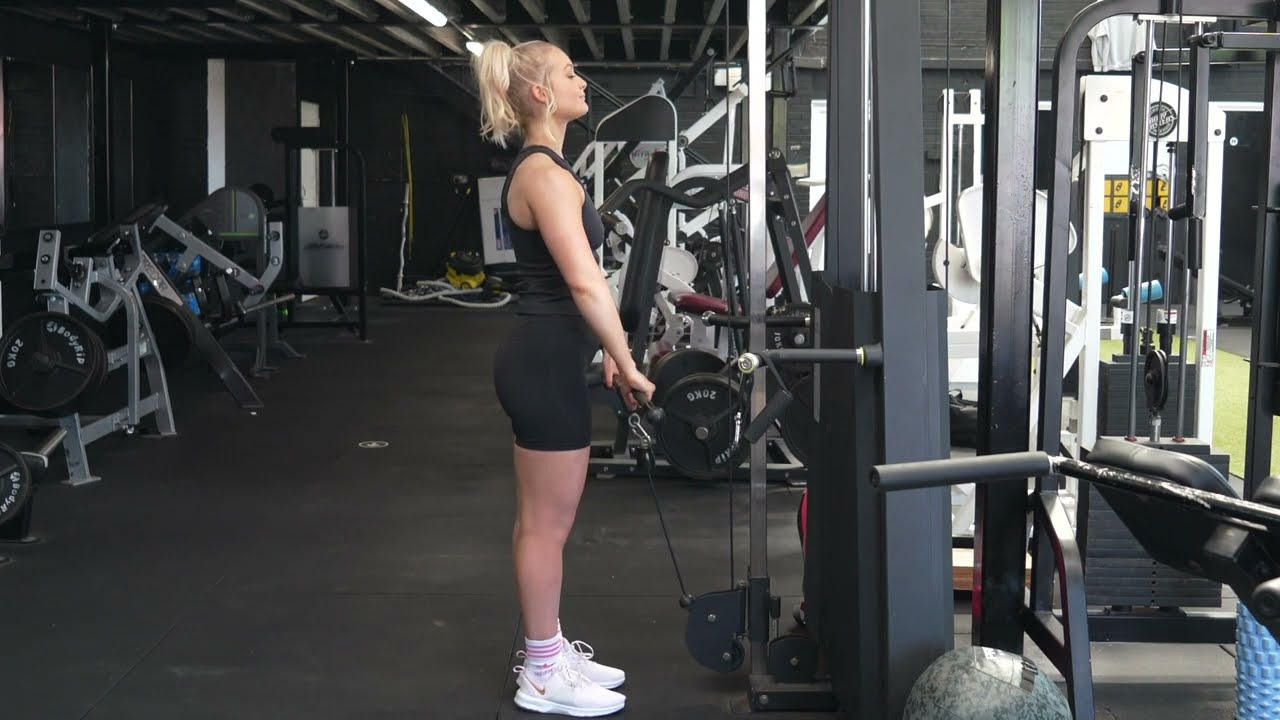 Cable Upright Row Tutorial