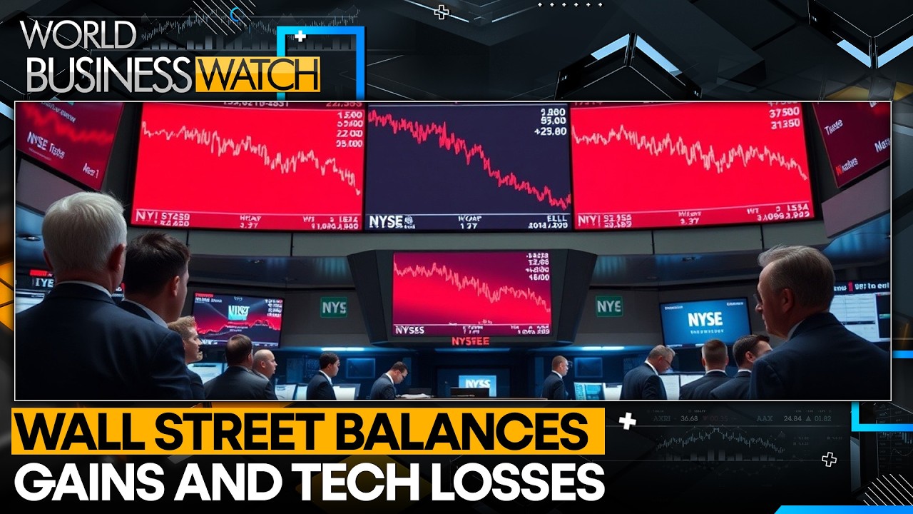 Wall Street Balances Gains And Tech Losses | WION World Business Watch