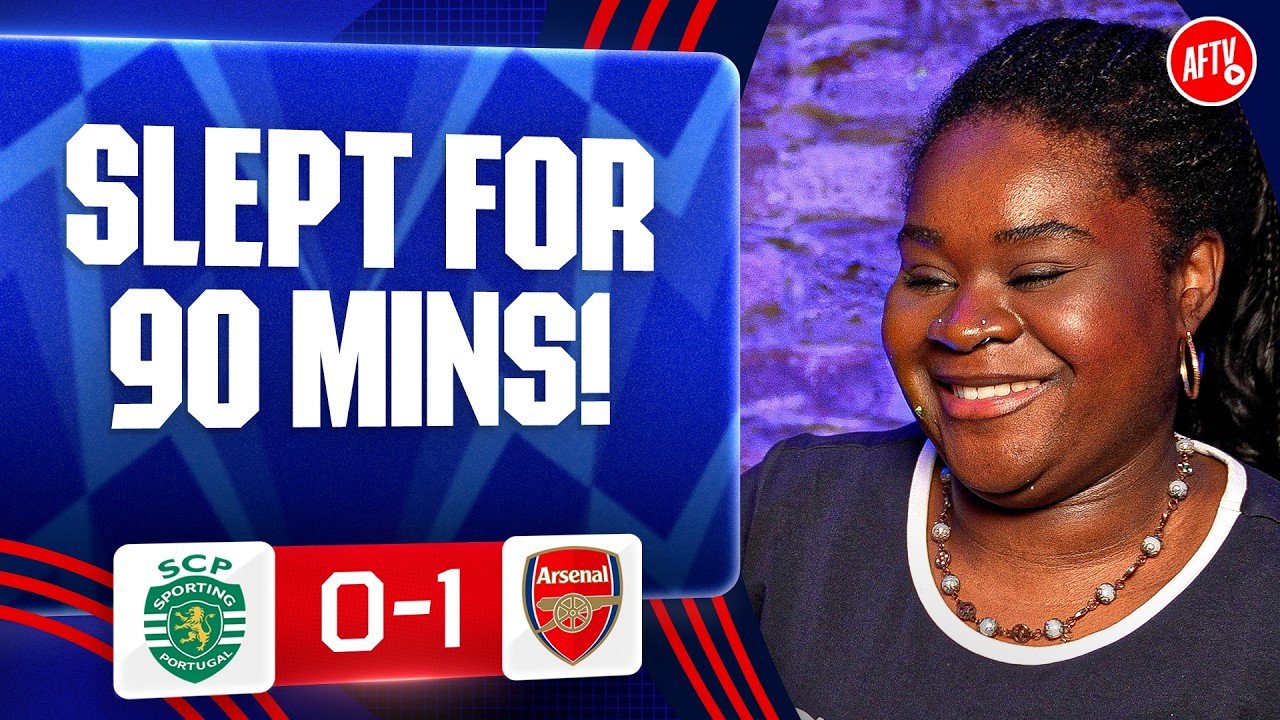 Slept For 90 Minutes! (Kenyah) | Sporting 0-1 Arsenal