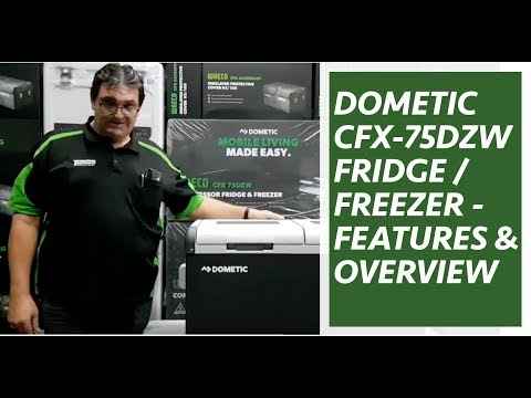 *NEW* Dometic Waeco CFX75DZW Fridge Freezer Demo, Features Specifications Review