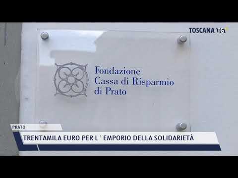 2021-04-16 PRATO - TRENTAMILA EURO PER L'EMPORIO DELLA SOLIDARIETÀ