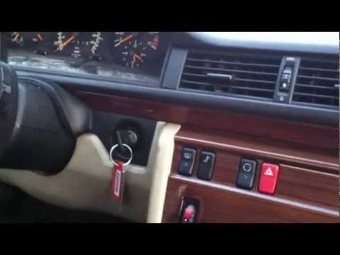 1992 Mercedes Benz 300E no start problem.